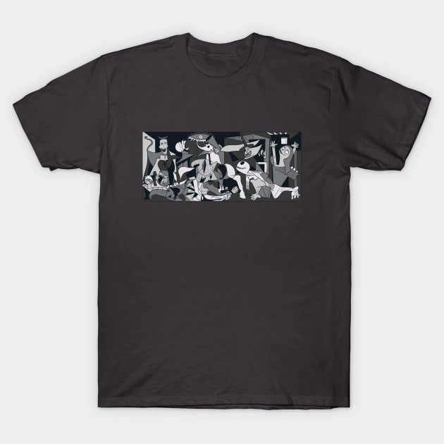 Guernica before Christmas T-Shirt by aStro678